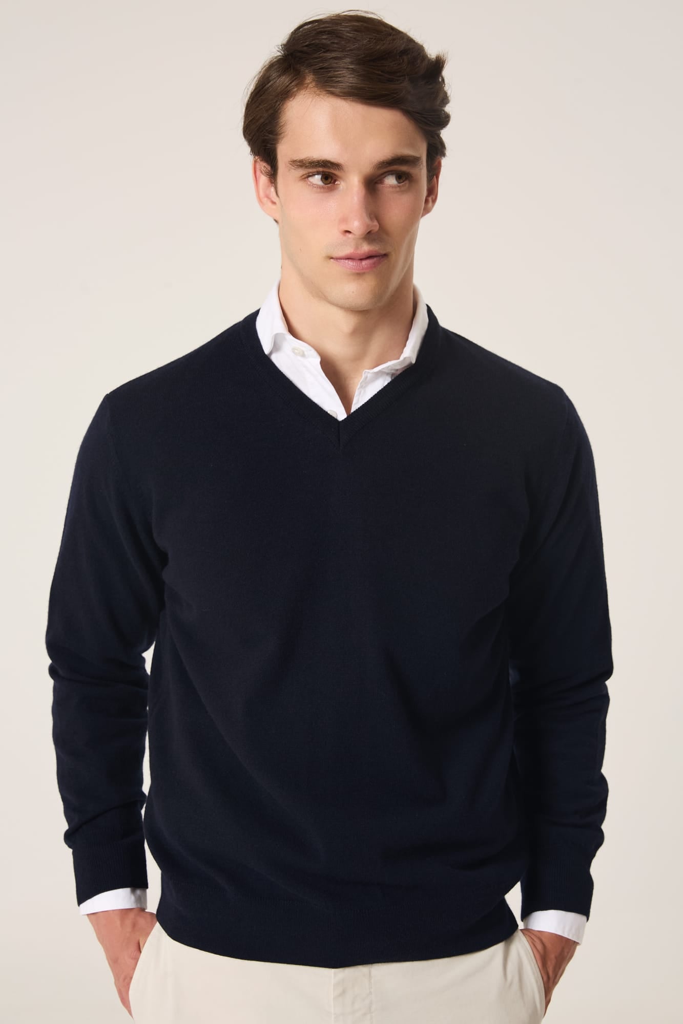 The Jersey Merino Pico Azul Marino-zoom-4