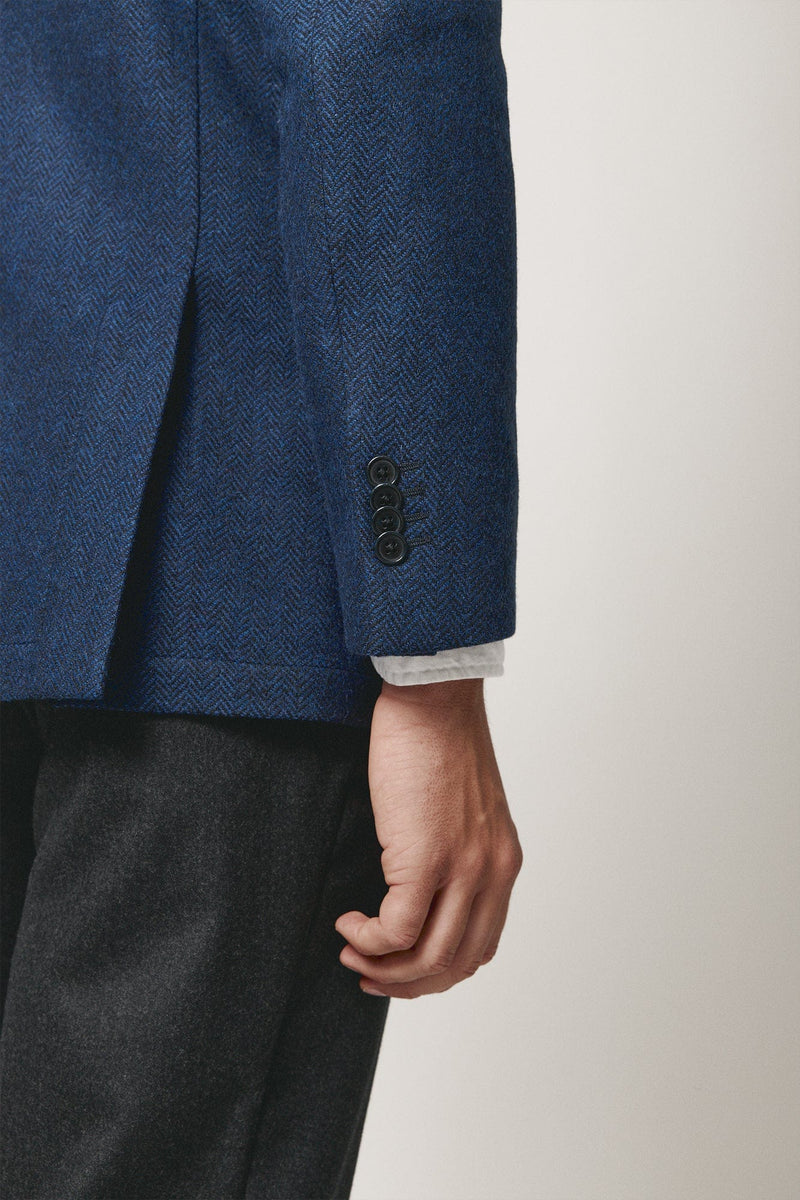 The Blazer Espiga Azul Marino-zoom-