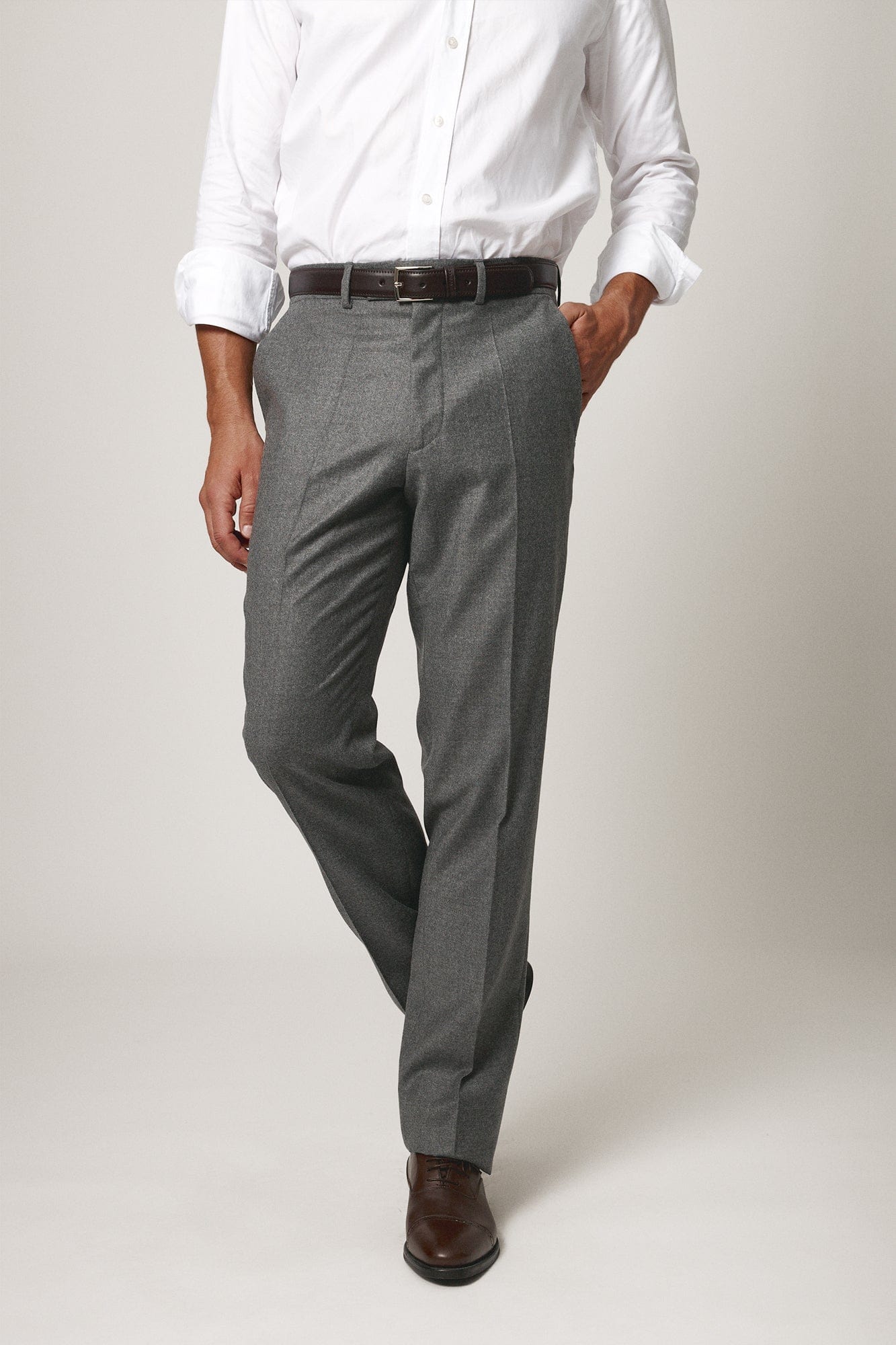 The Flannel Pant Gris Huesca