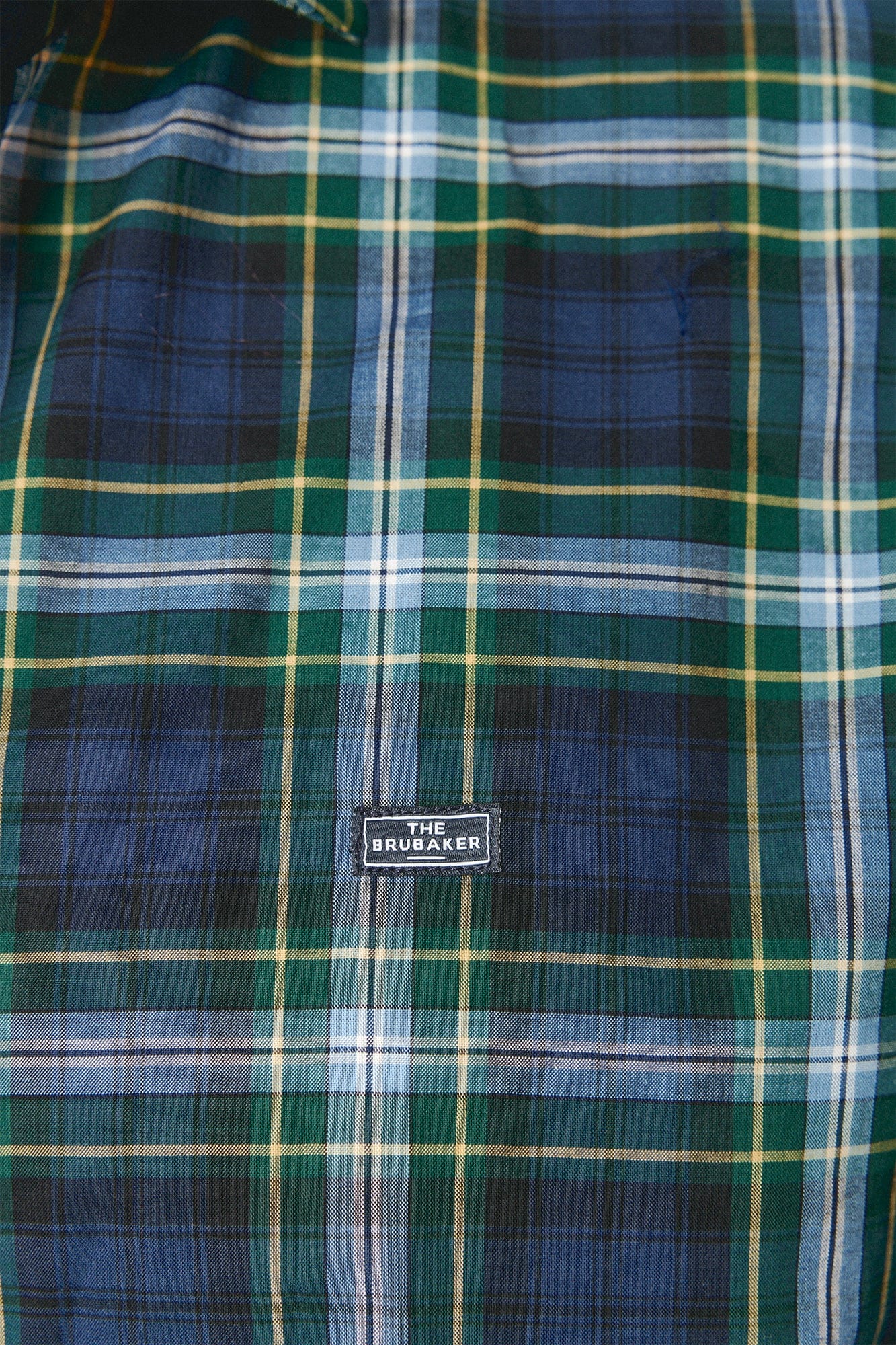 The Scot Cuadro Verde y Amarillo Fondo Azul Marino-zoom-3