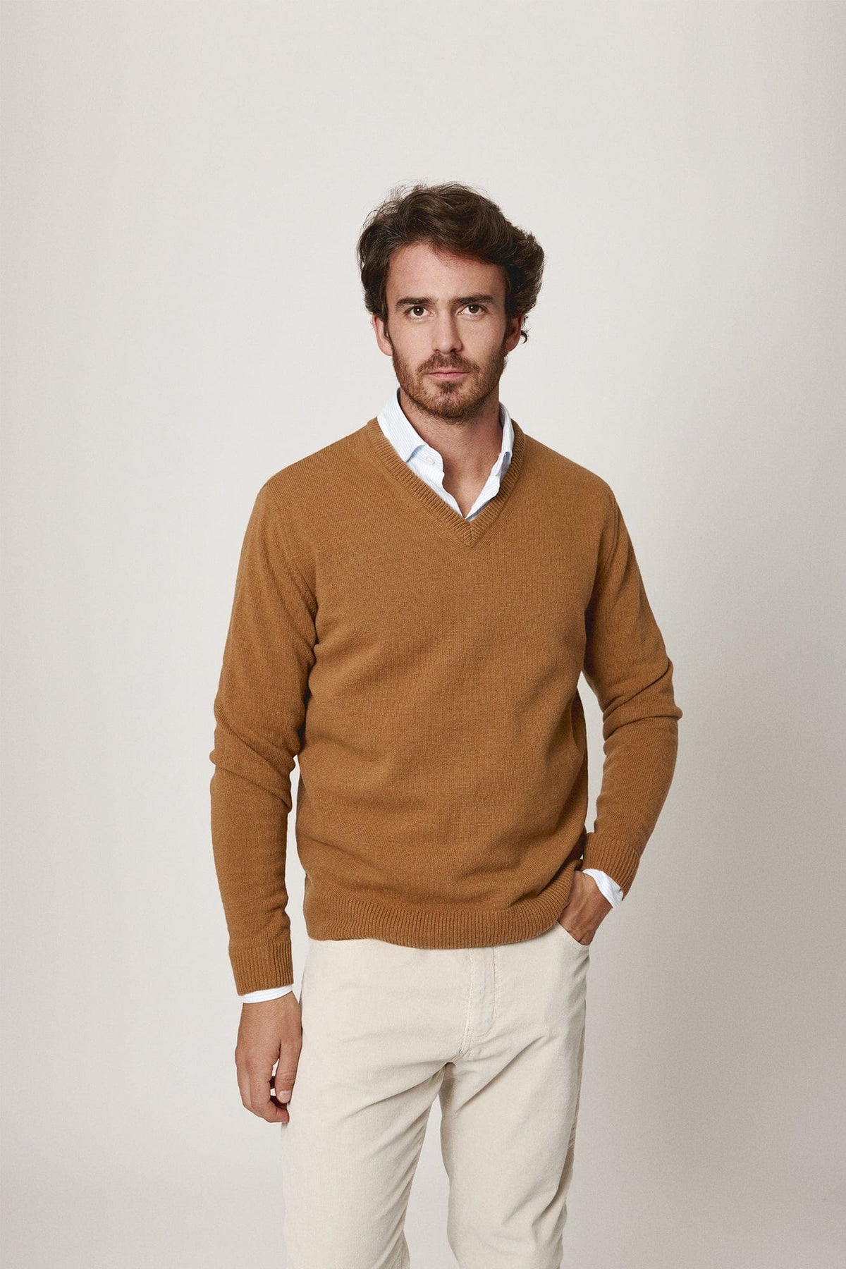 The Lambswool Pico Camel-zoom-2