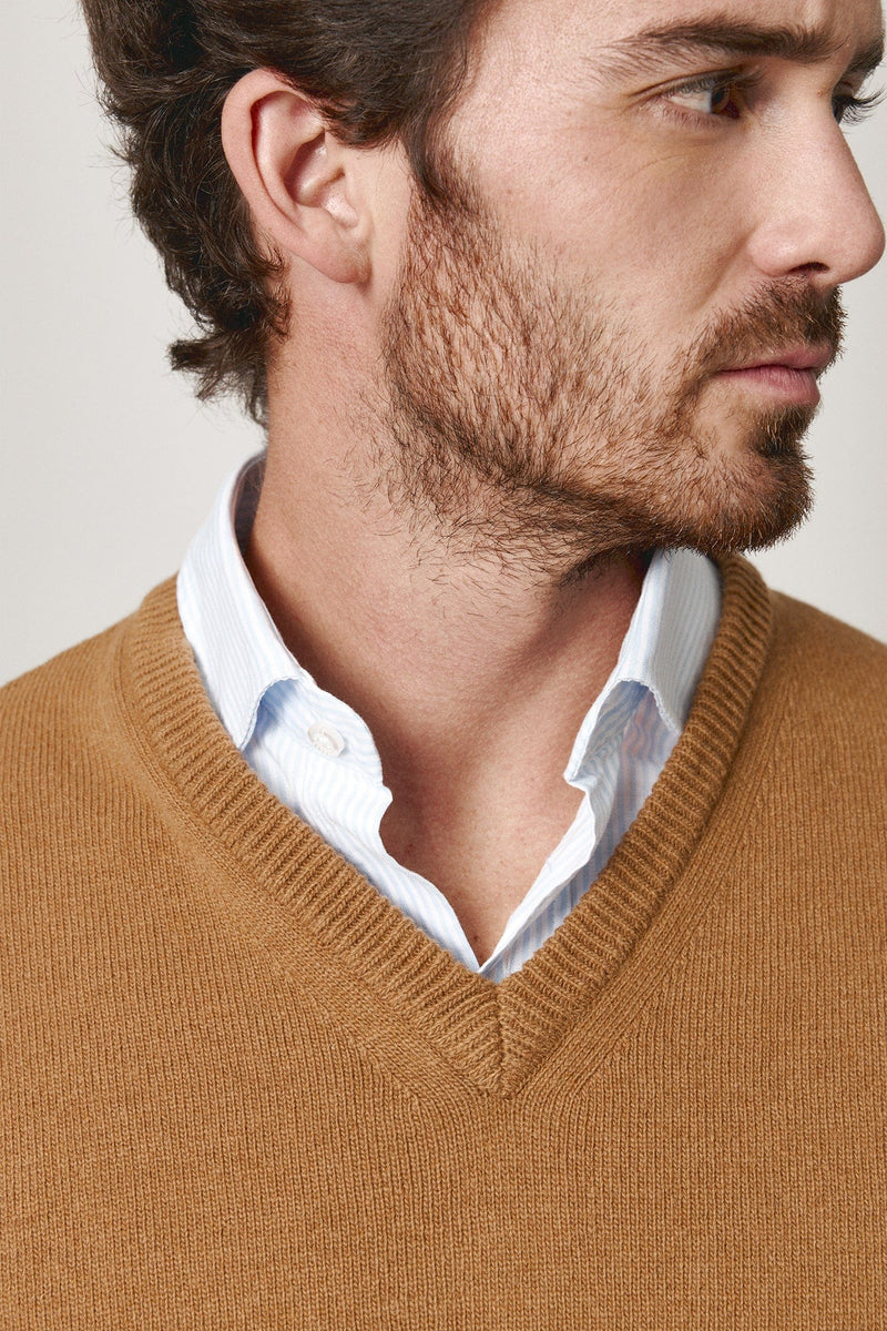 The Lambswool Pico Camel-zoom-