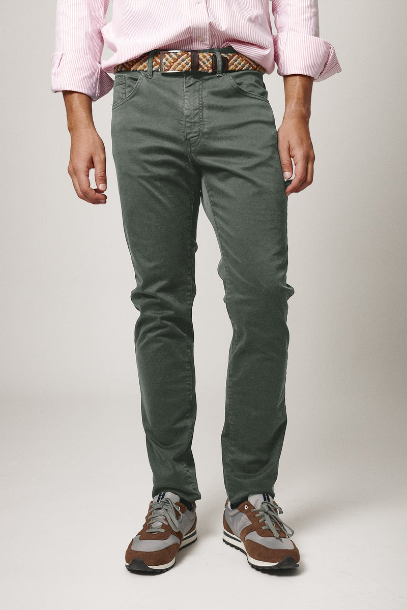 The 5 Pocket Verde Acebedo-zoom-