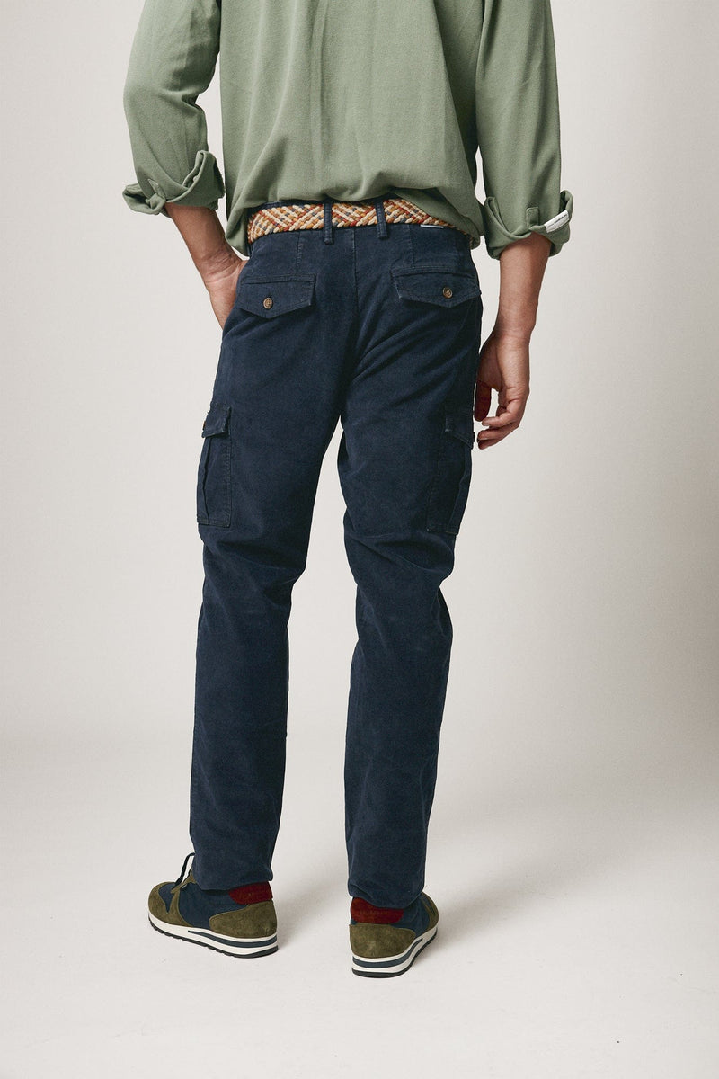 The Chino Micropana Cargo Azul Marino-zoom-