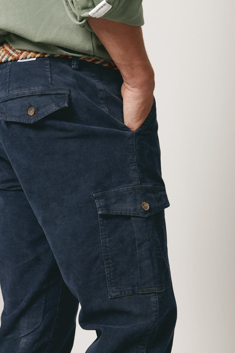 The Chino Micropana Cargo Azul Marino-zoom-