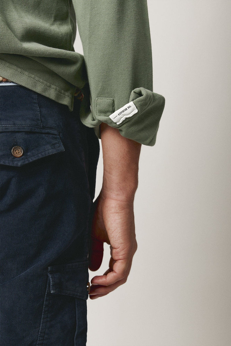 The Cotton Polera Verde Khaki-zoom-