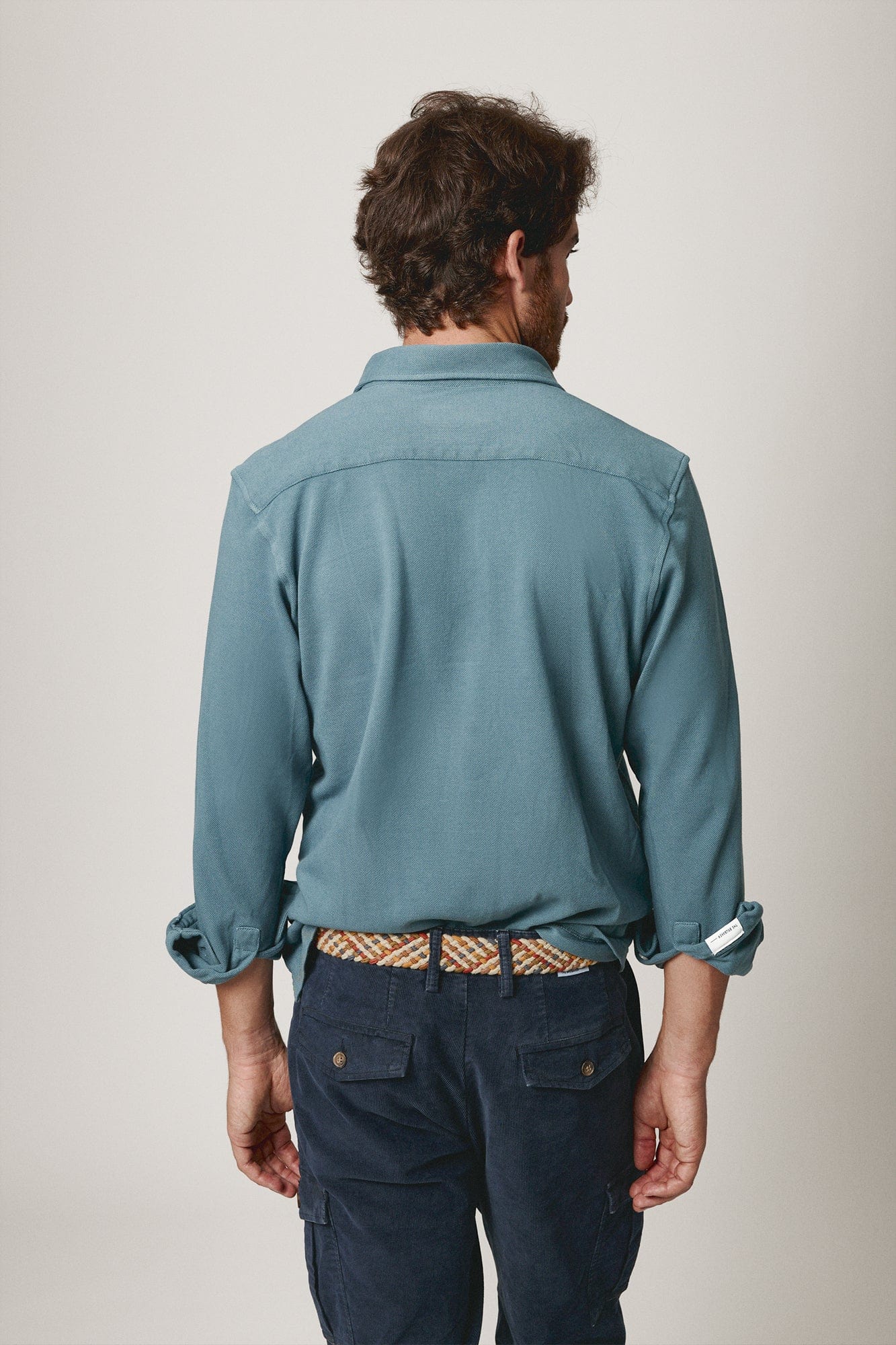 The Cotton Camisa Azul Covas-zoom-3