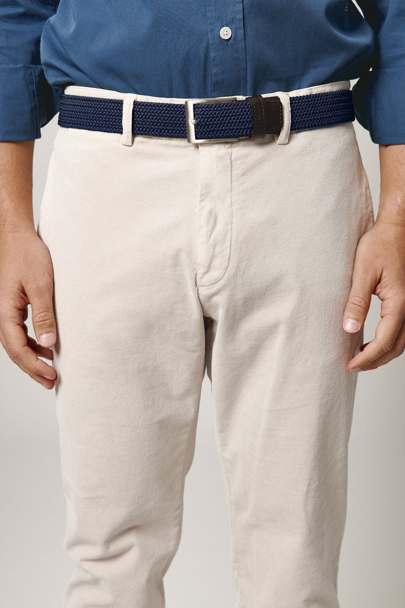 The Belt Trenzado Azul Marino-zoom-2