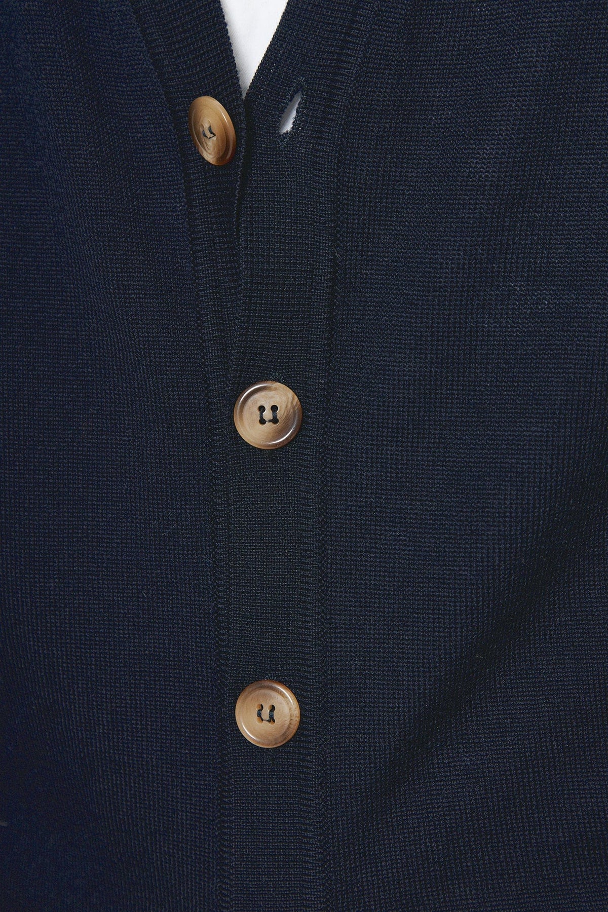 The Cardigan Merino Azul Marino-3