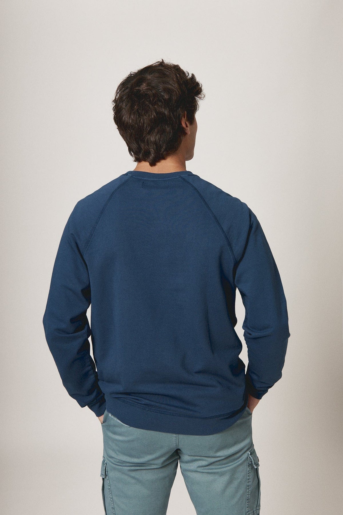 The Cotton Sudadera Azul Pedreña-zoom-4