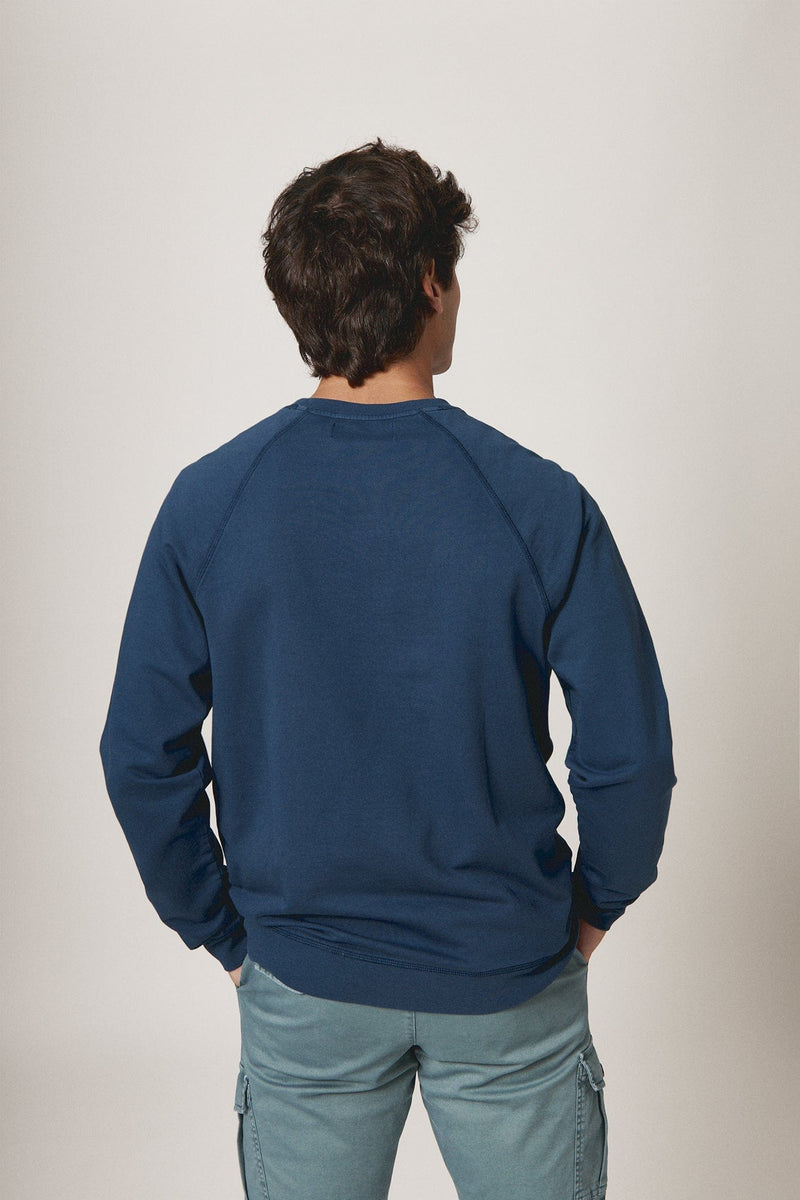 The Cotton Sudadera Azul Pedreña-zoom-