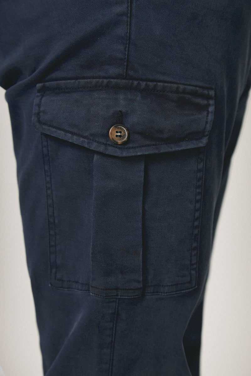 The Chino Cargo Azul Marino-zoom-