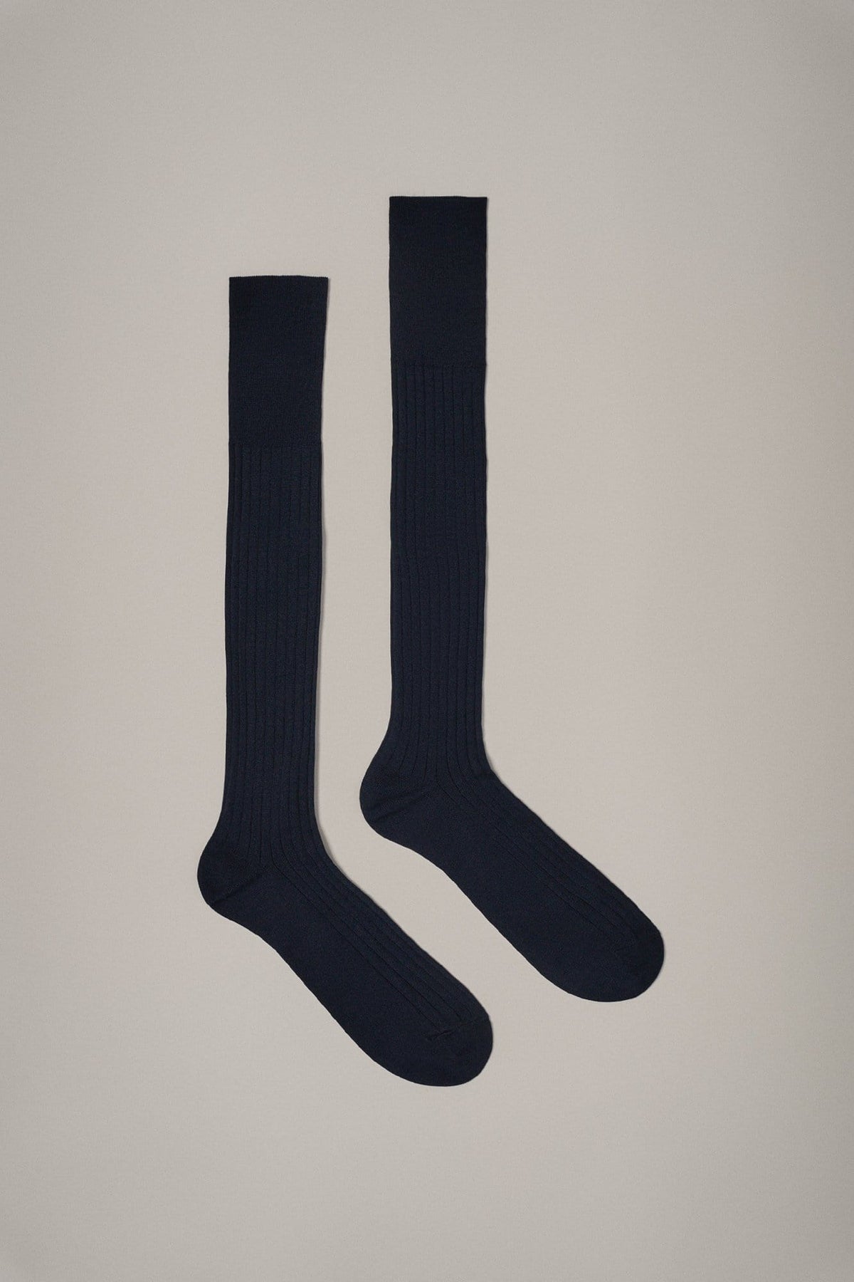 The Sock Hilo Escocia Marino Long