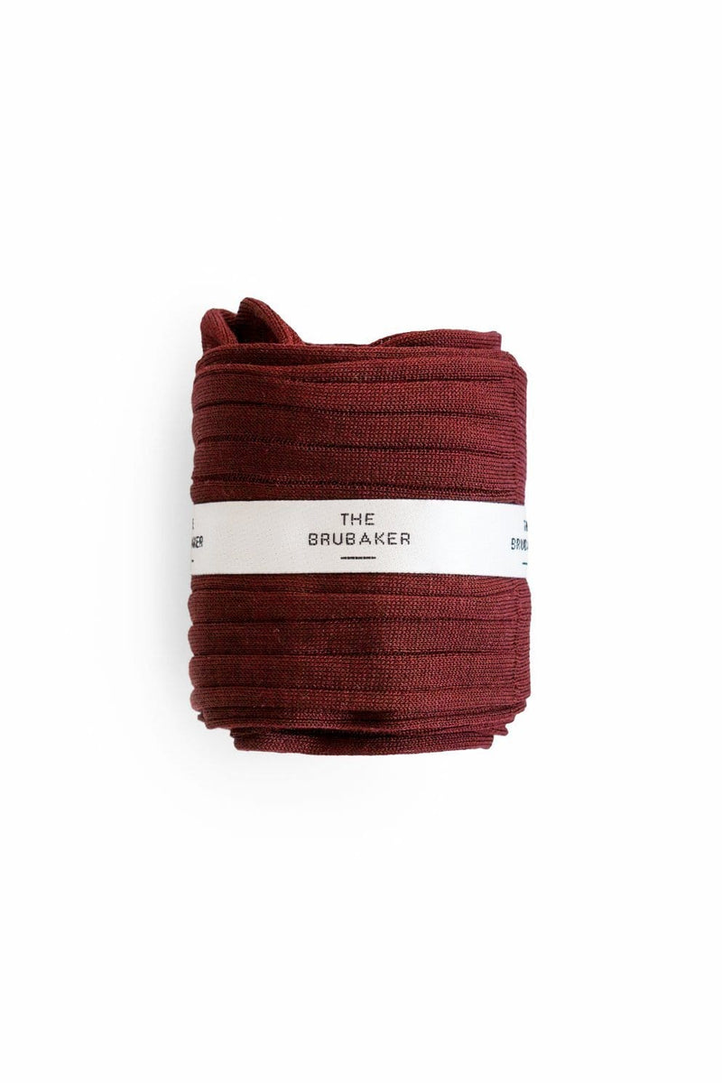 The Sock Hilo Escocia Grana Long-zoom-