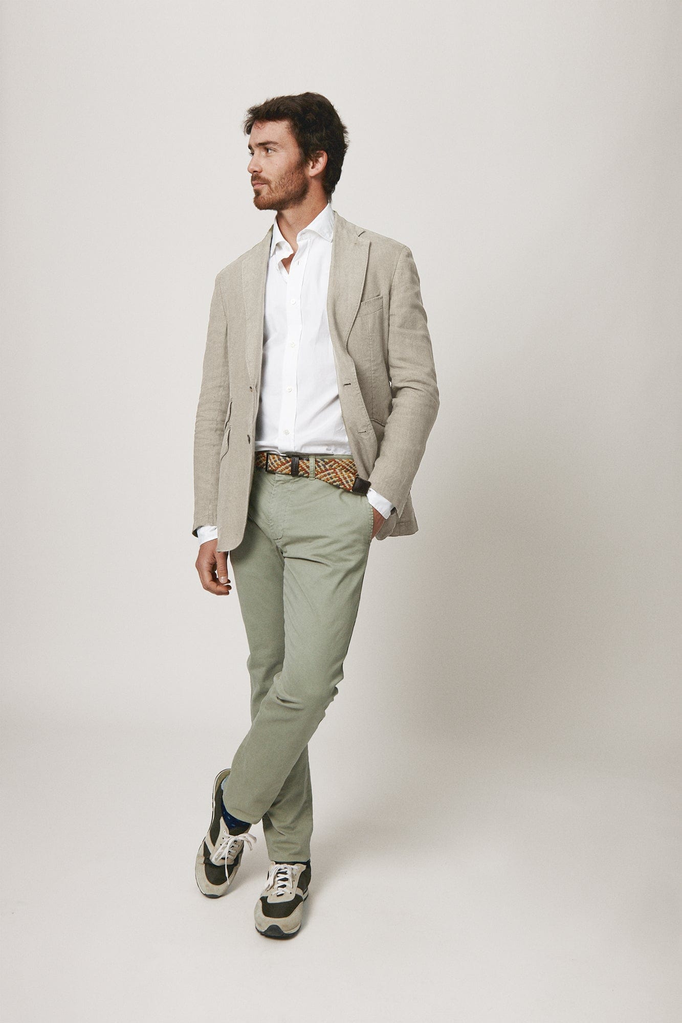 The Blazer Lino Beige Albacete-1