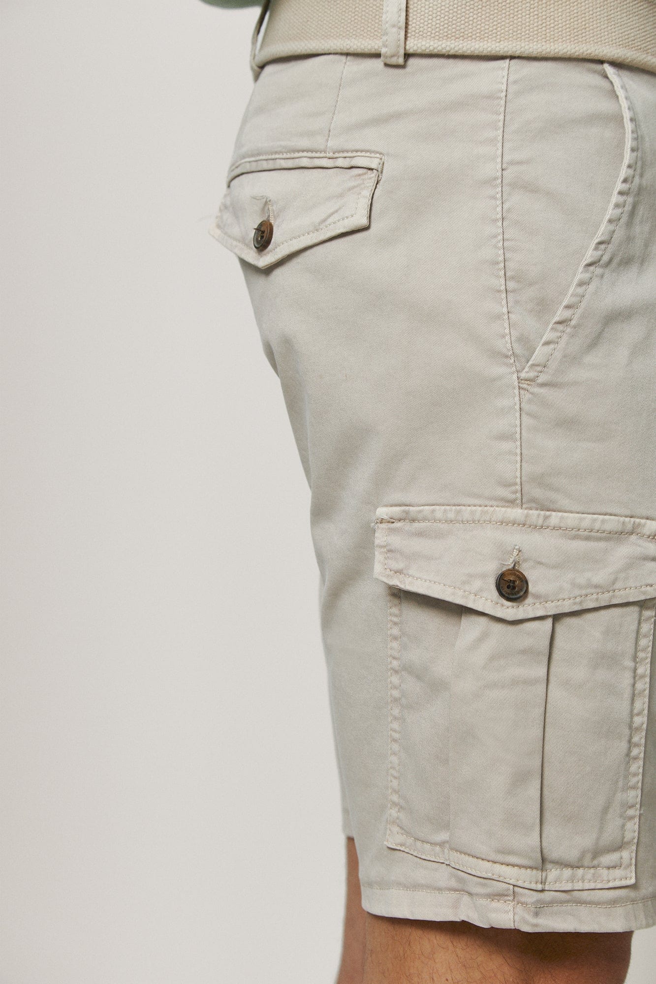The Bermuda Cargo Beige Seimera-4