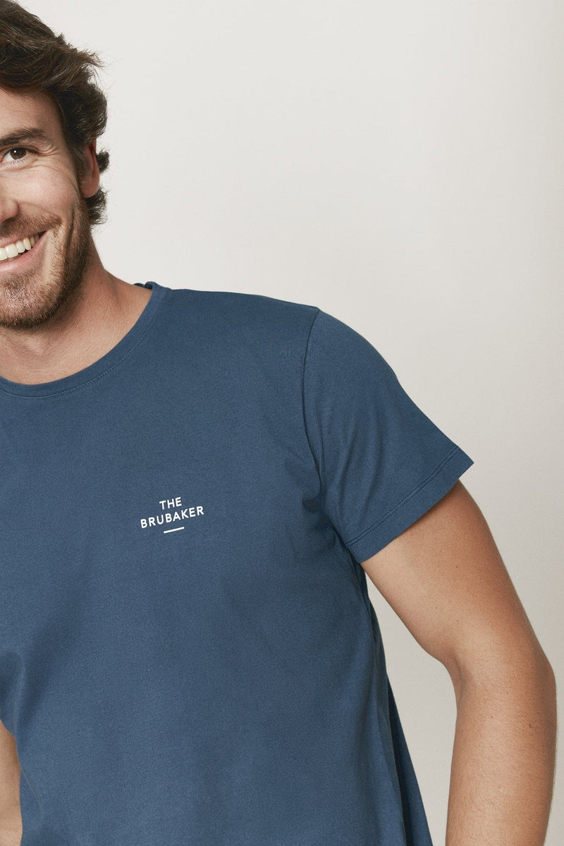 The Cotton T Shirt Azul Covas-zoom-