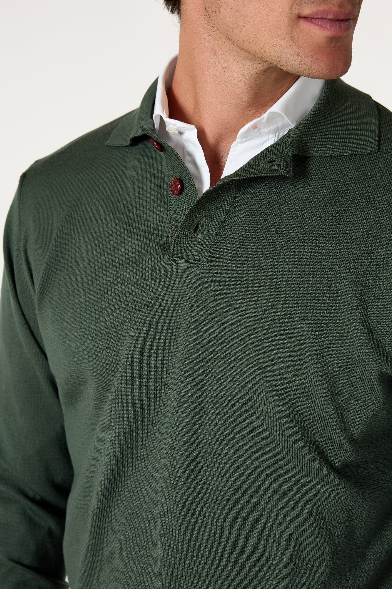 The Jersey Merino Polo Verde Santander-3