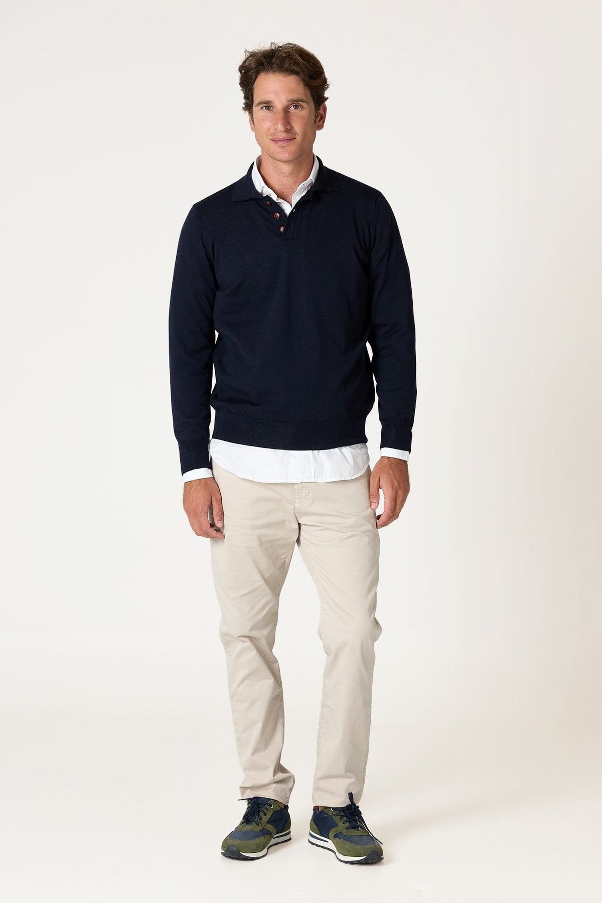 The Jersey Merino Polo Azul Marino-zoom-1