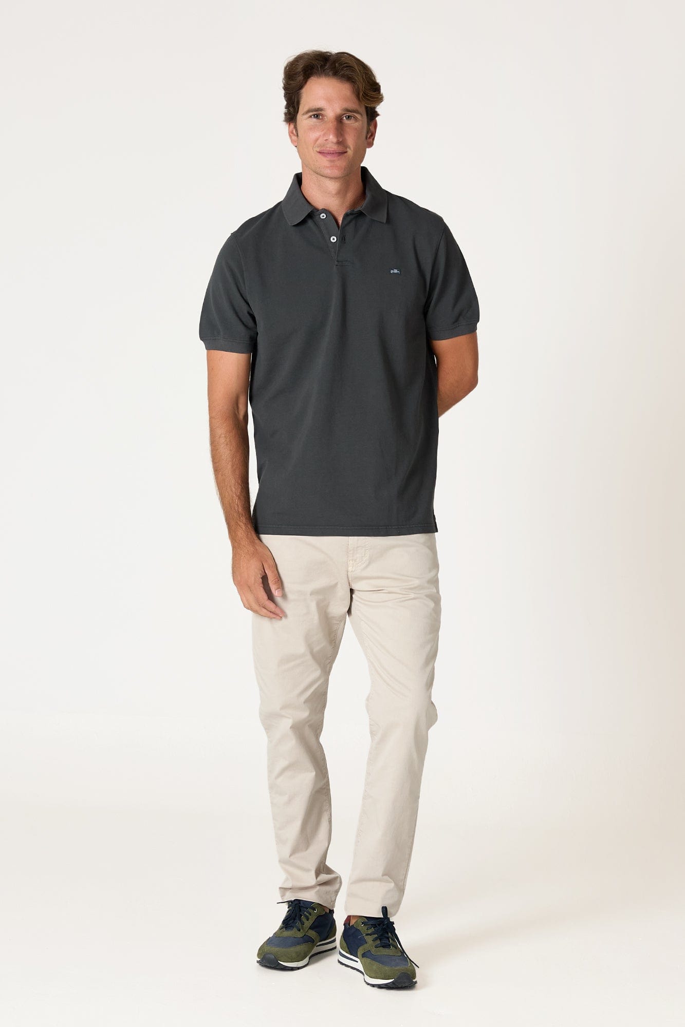 The Cotton Polo Gris Palencia