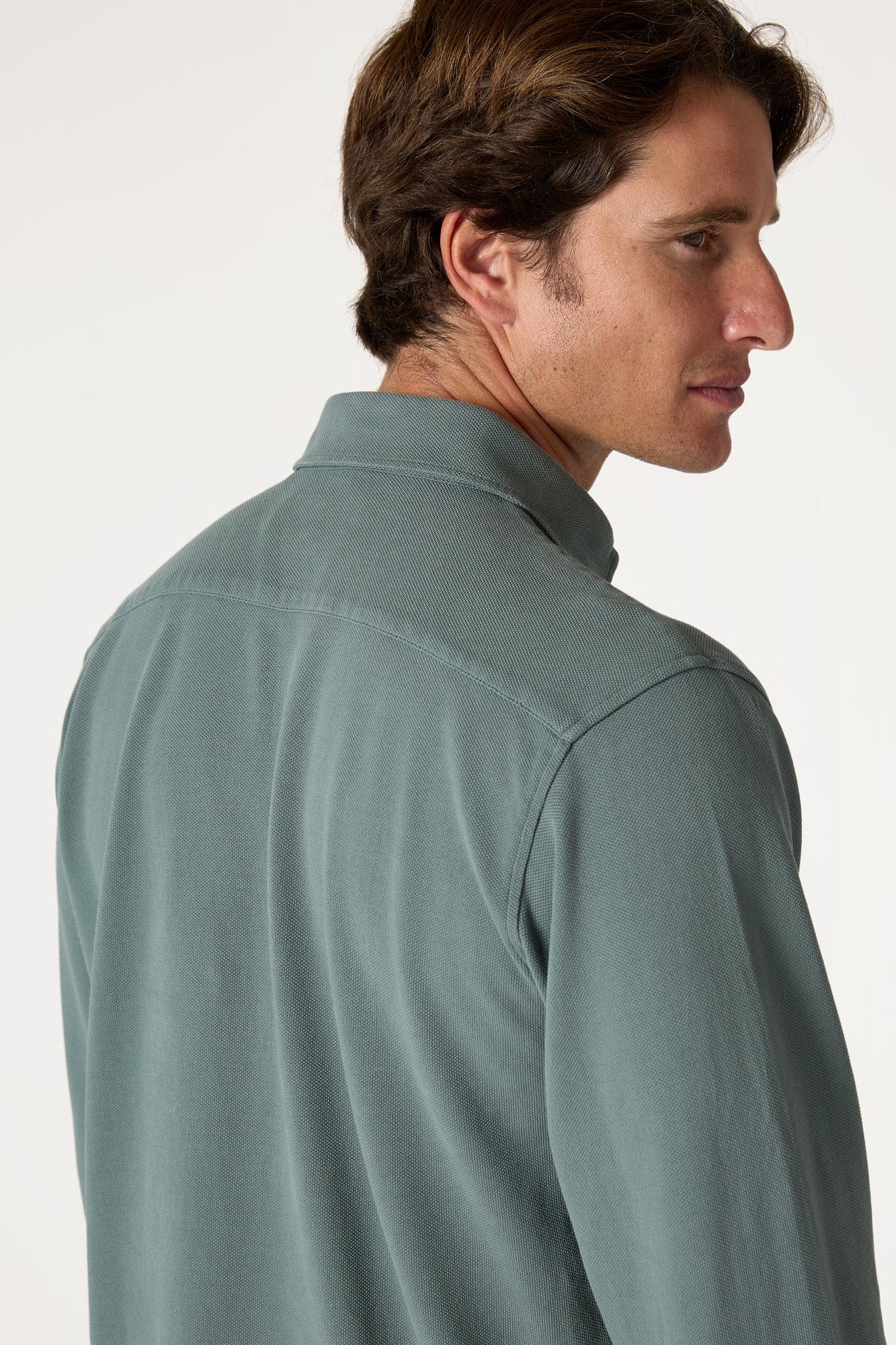 The Cotton Polera Verde Valledemossa-2