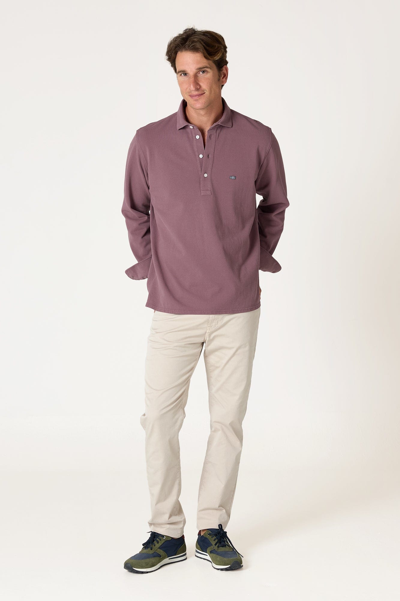 The Cotton Polera Morado Ribera