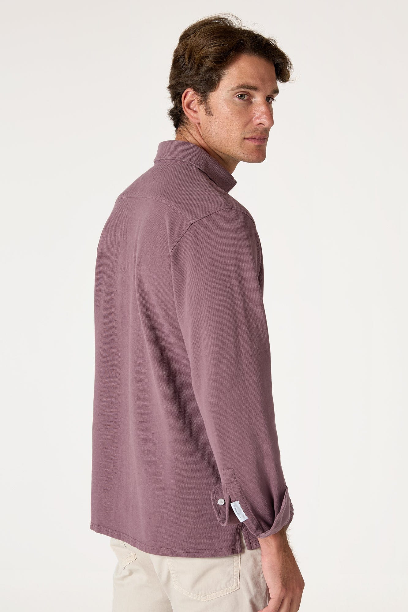 The Cotton Polera Morado Ribera-3