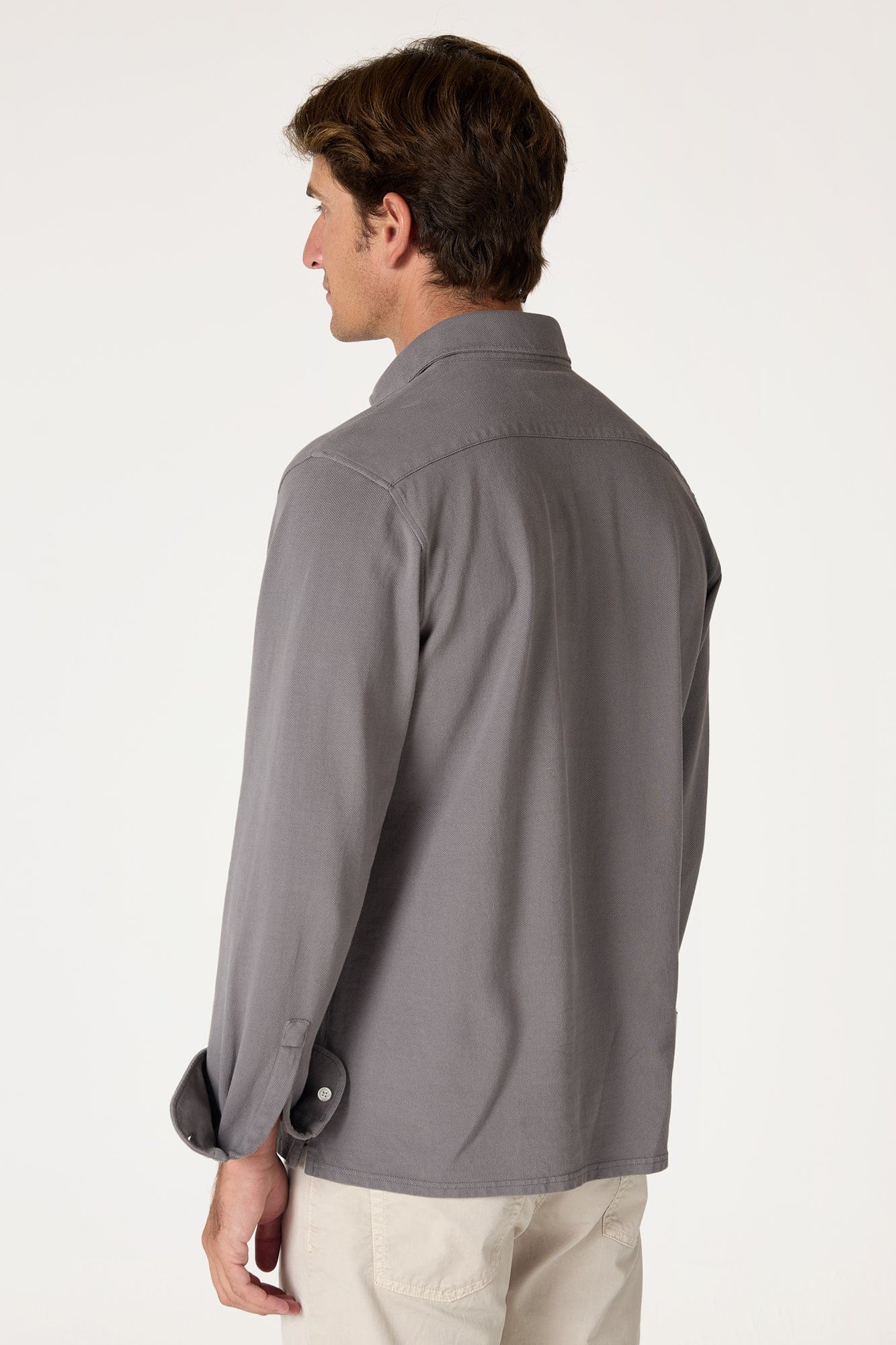 The Cotton Polera Gris Cuenca-3