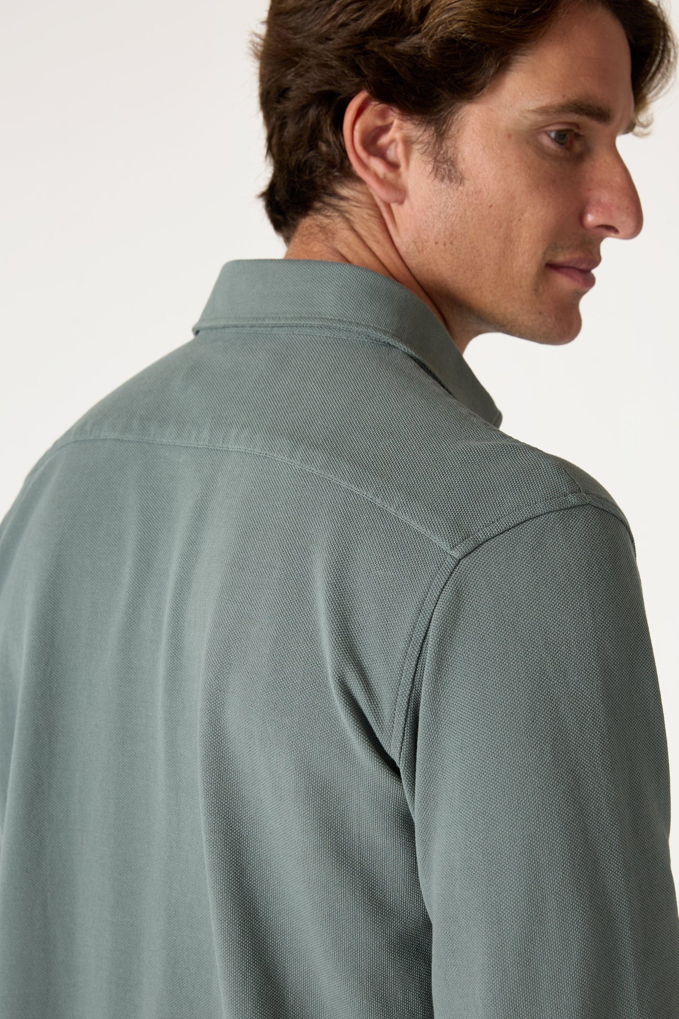 The Cotton Camisa Verde Valledemossa-2