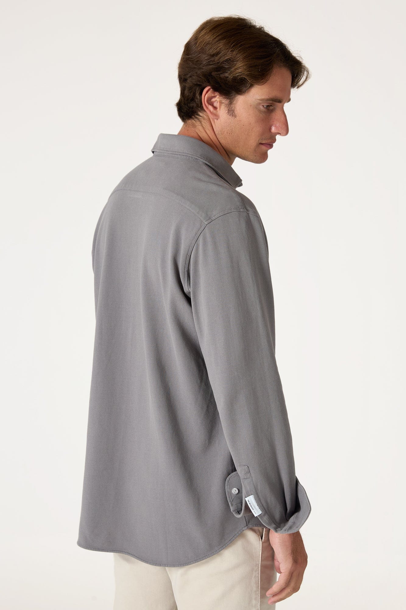 The Cotton Camisa Gris Cuenca
