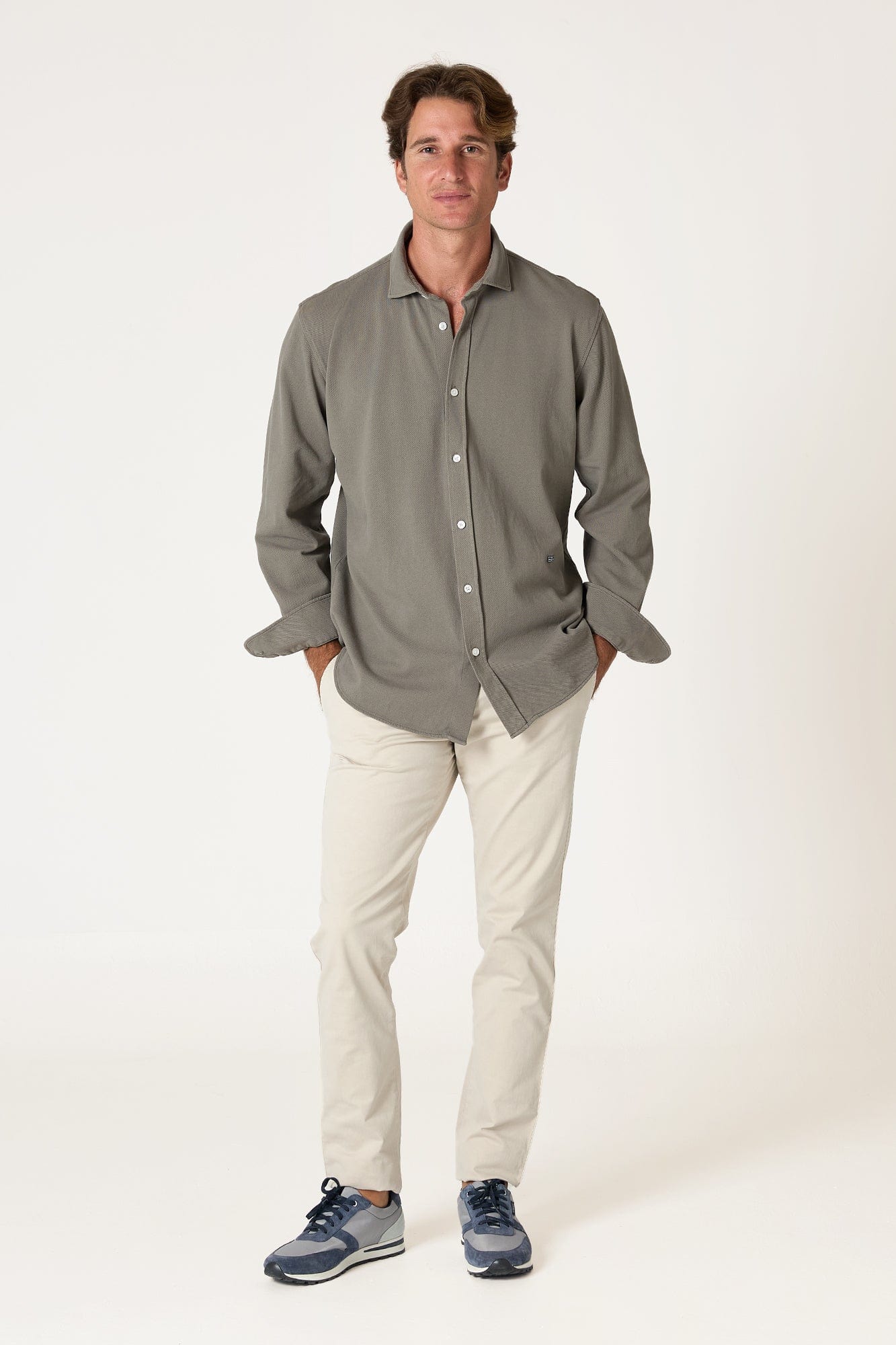 The Cotton Camisa Marron Segovia-zoom-1
