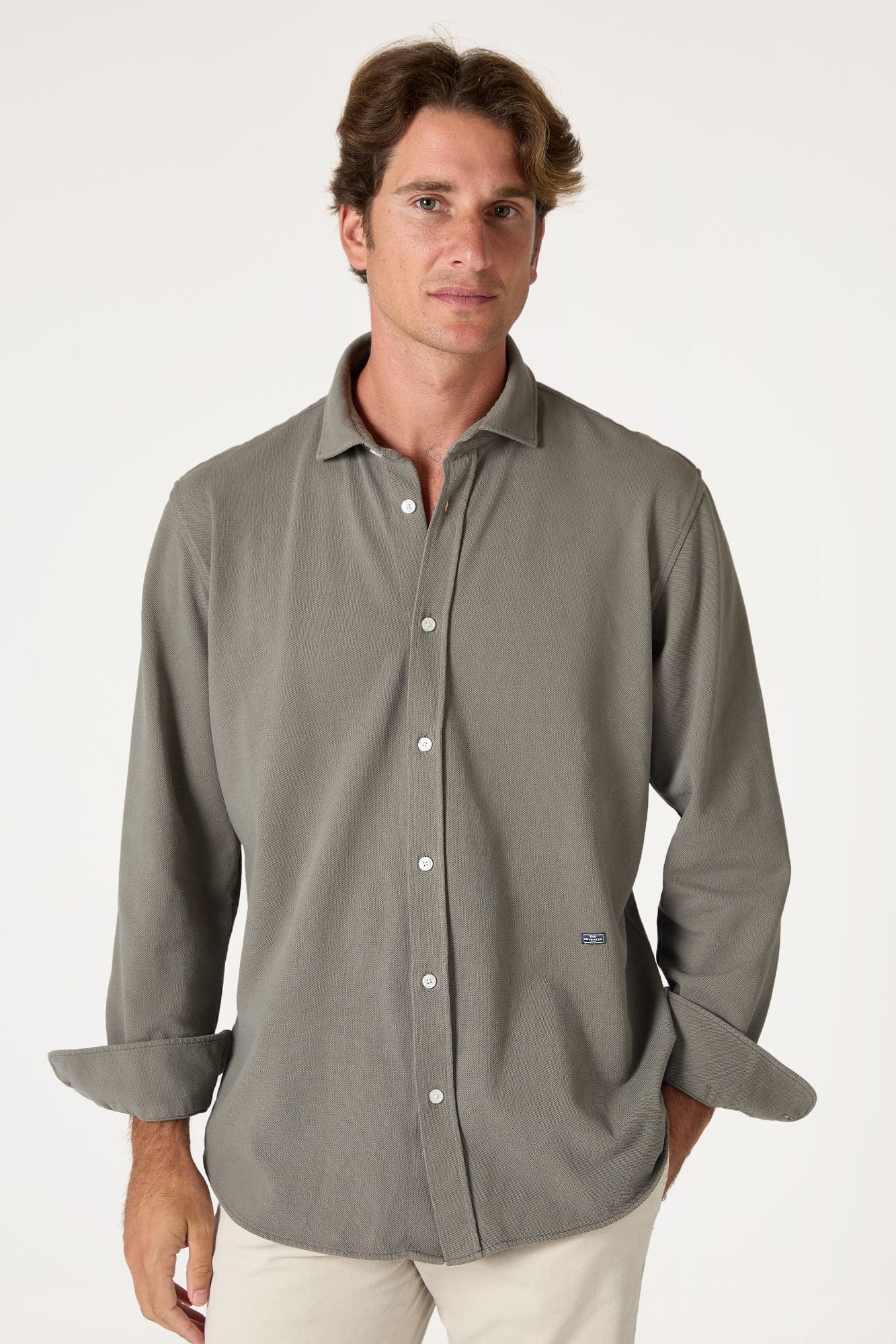The Cotton Camisa Marron Segovia-3