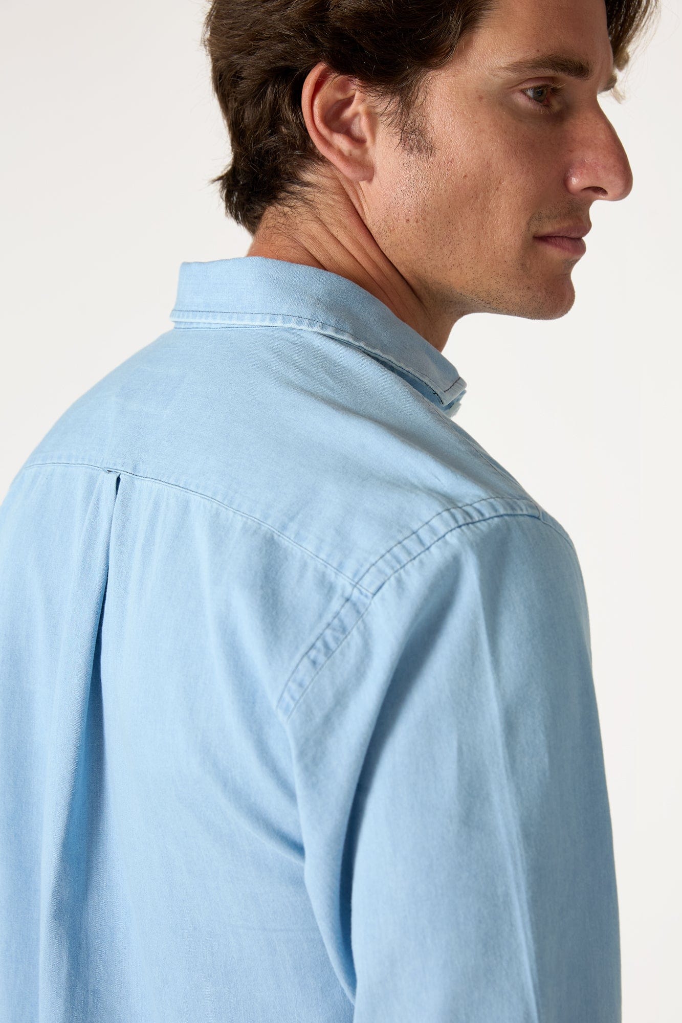 The Denim Camisa