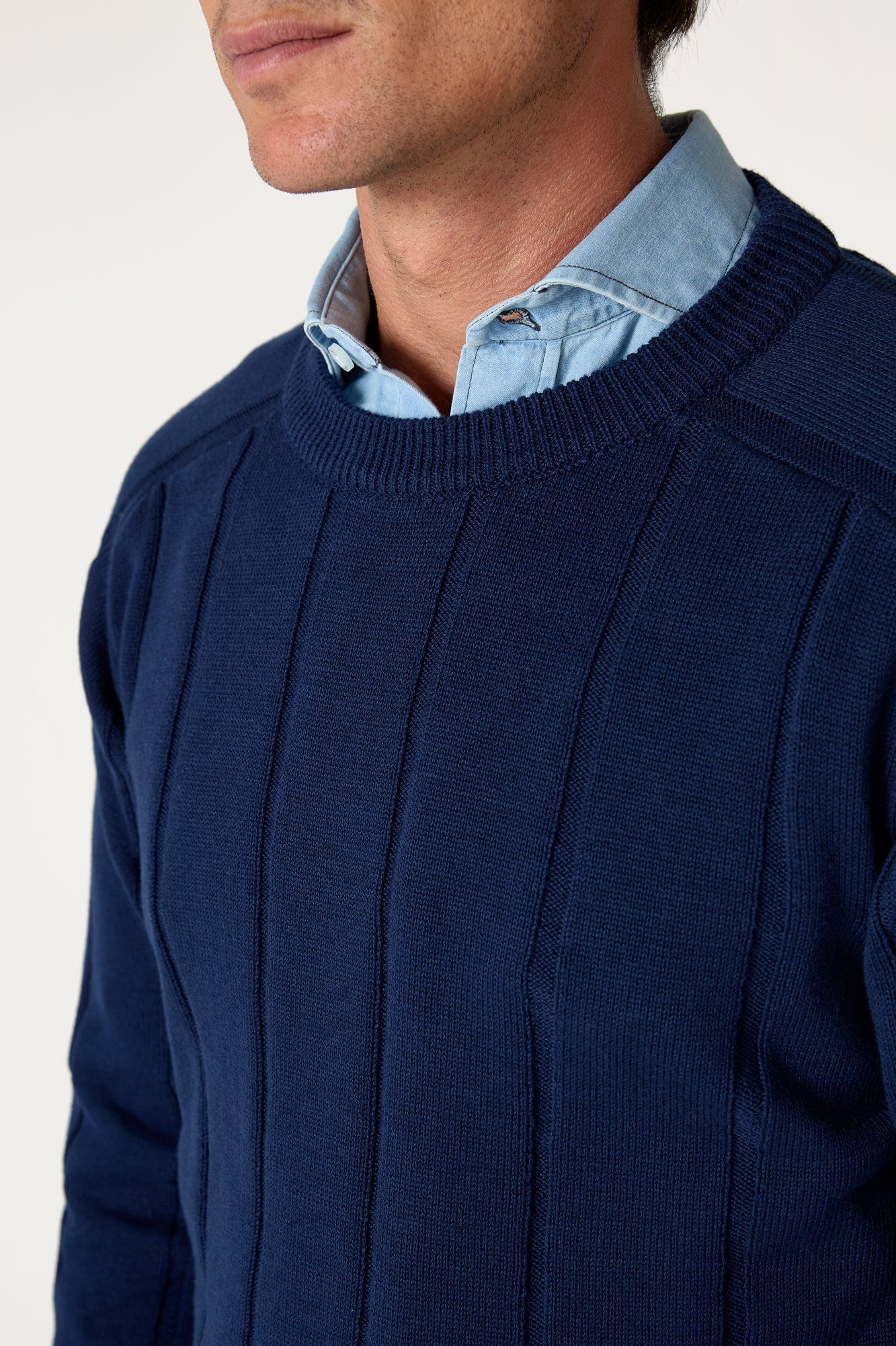 The Cotton Canale Jersey Azul Marino Alicante-3