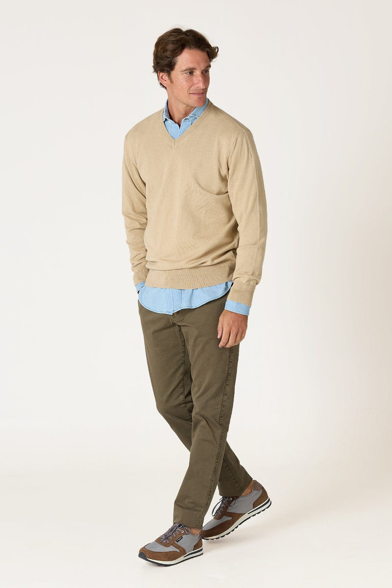 The Cotton Jersey Beige Seimeira-zoom-