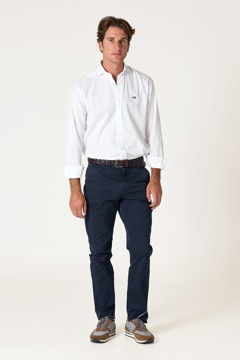 The Chino Cargo Azul Marino-zoom-