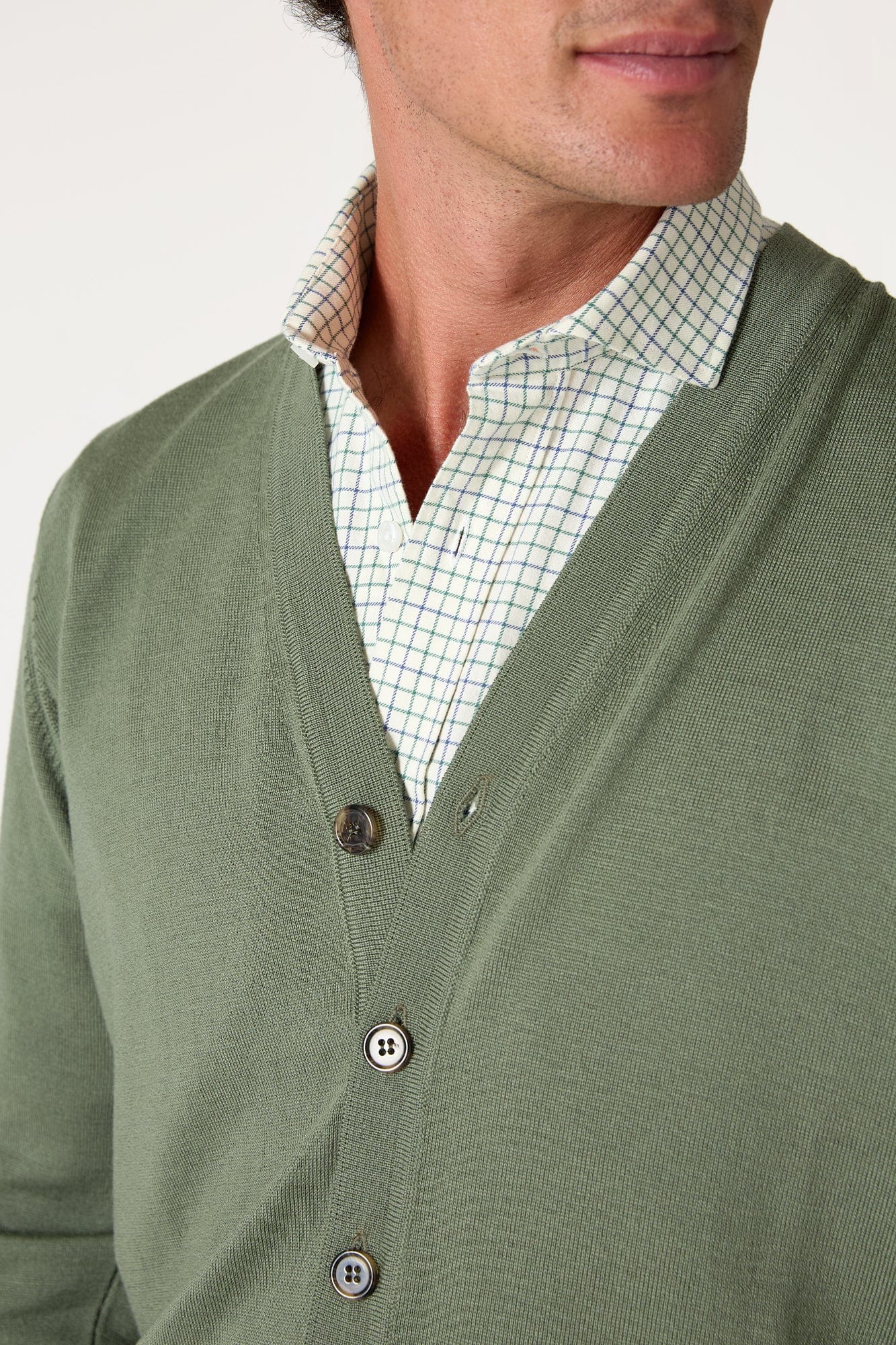 The Cardigan Merino Verde Salinas-zoom-4
