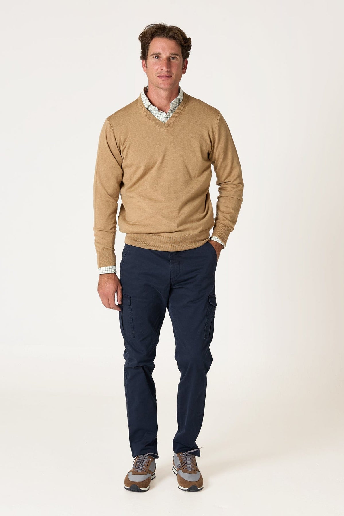 The Jersey Merino Pico Beige Campos-zoom-1