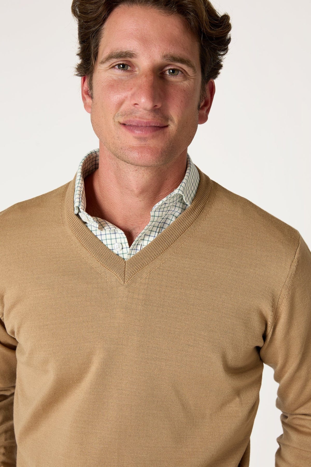 The Jersey Merino Pico Beige Campos-zoom-3