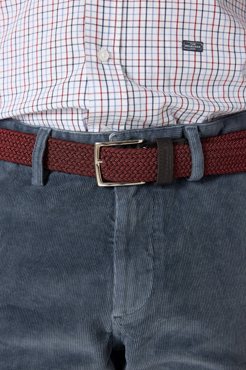 The Belt Trenzado Burdeos-zoom-