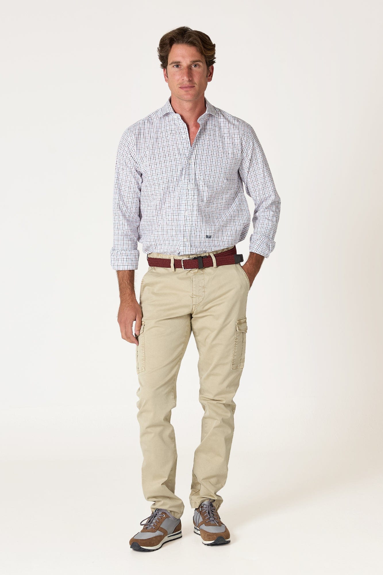 The Chino Cargo Beige Tostado-1