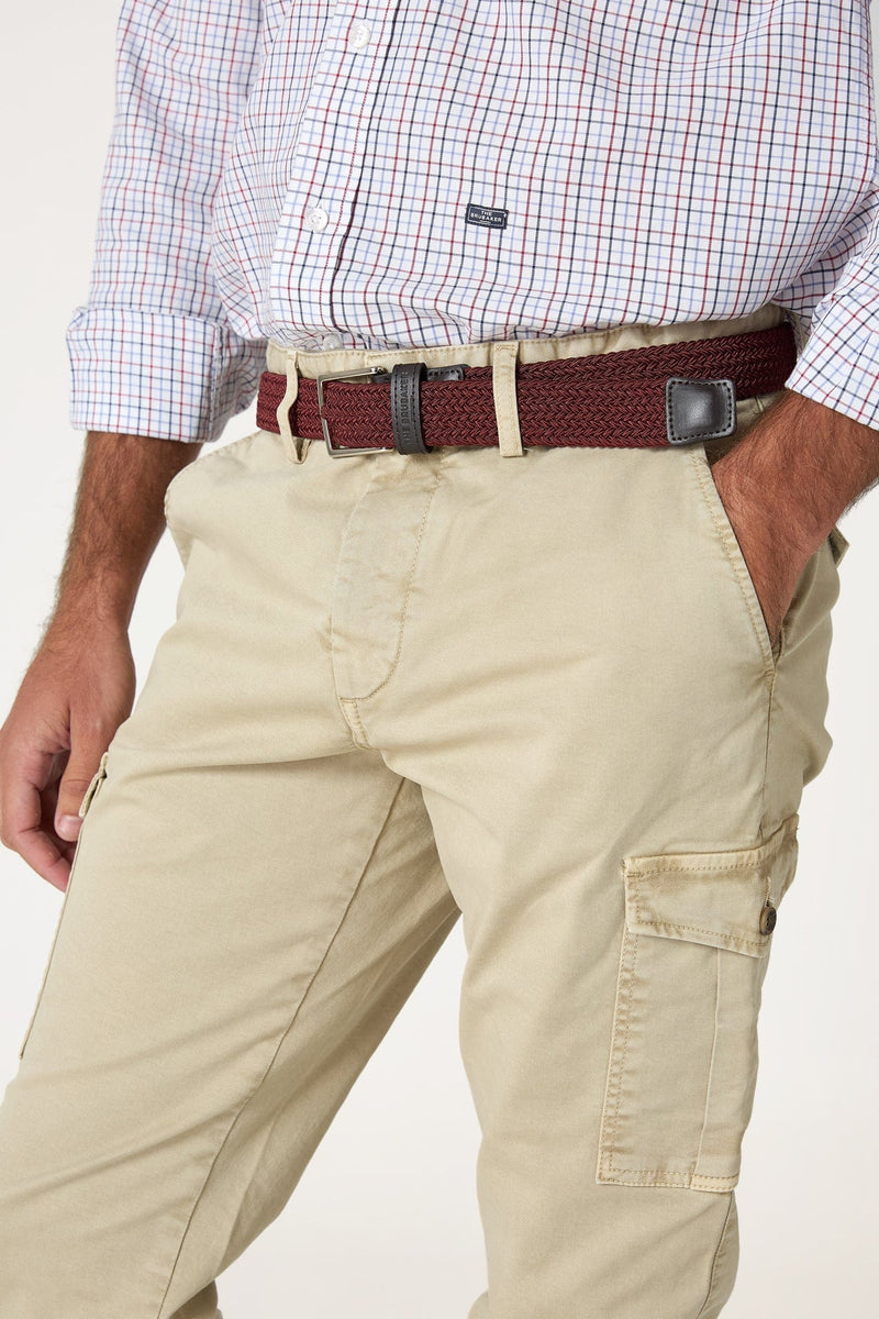 The Chino Cargo Beige Tostado-zoom-