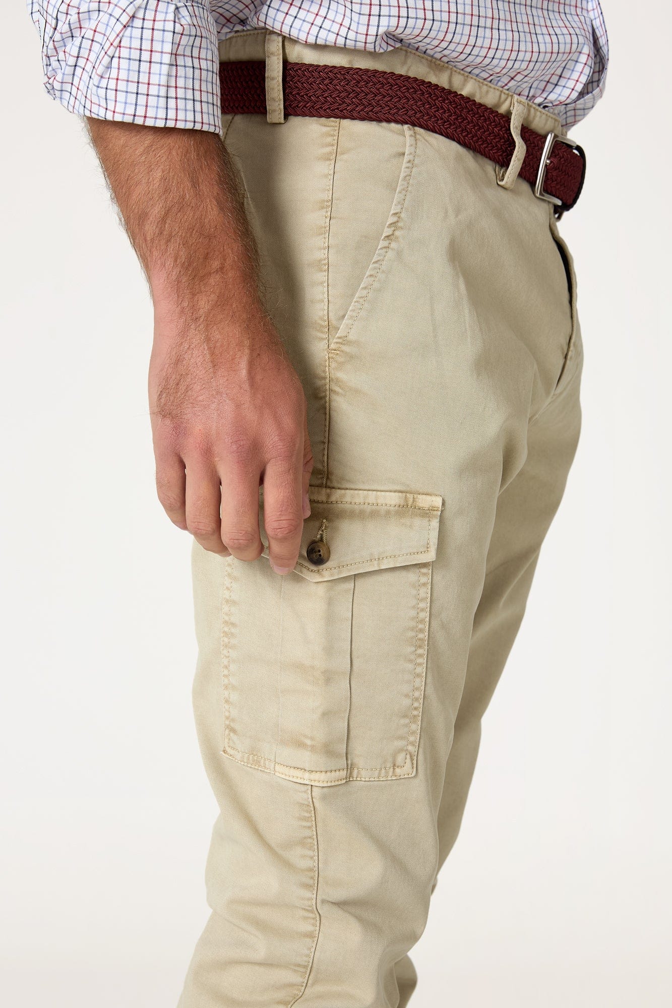 The Chino Cargo Beige Tostado-zoom-3