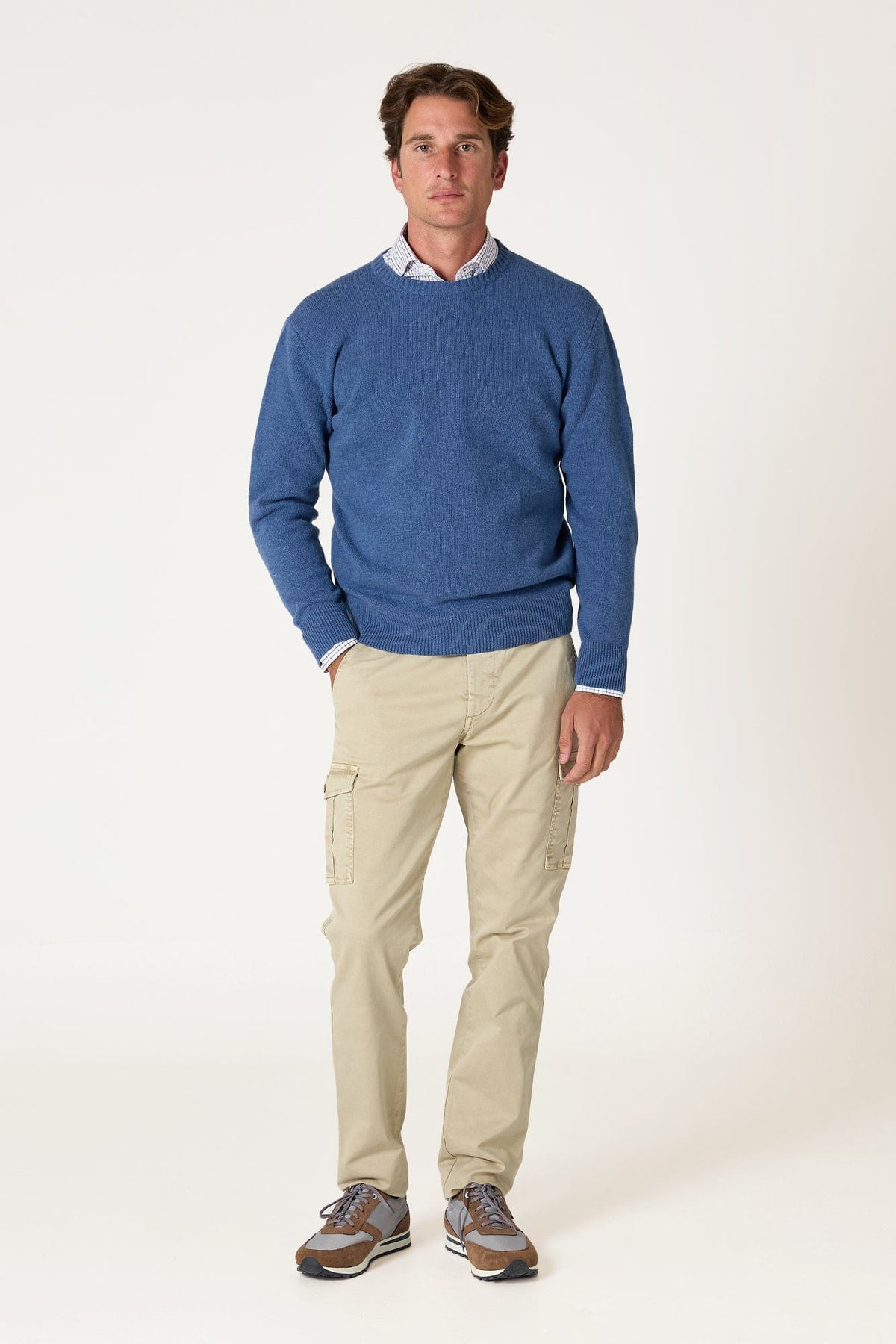 The Lambswool Scoop Azul Bilbao