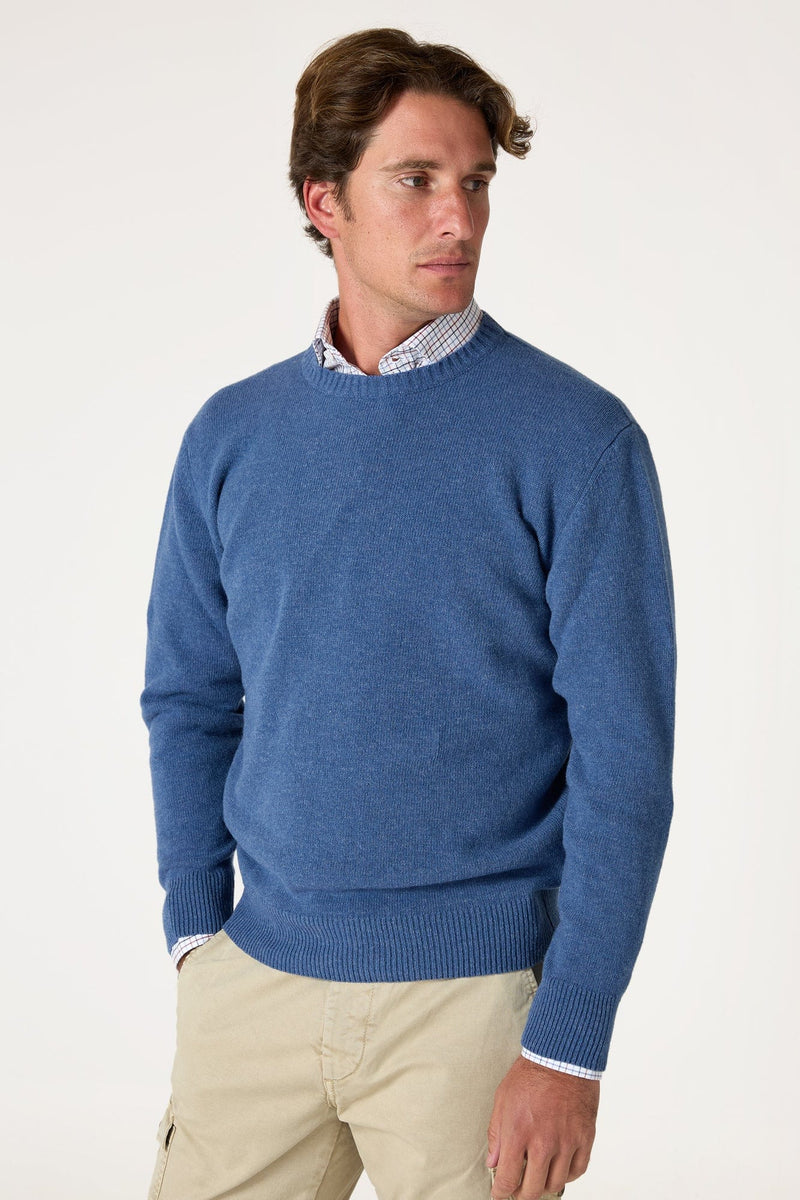The Lambswool Scoop Azul Bilbao-zoom-