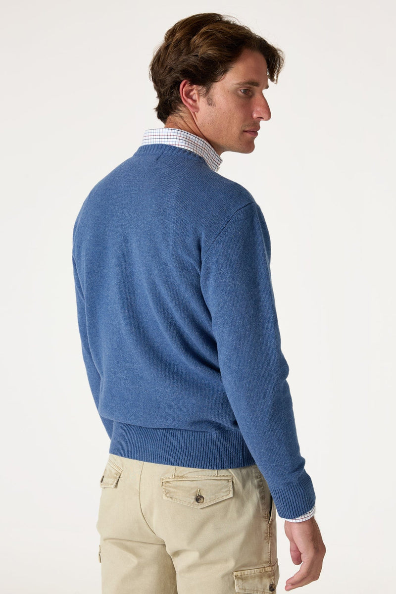 The Lambswool Scoop Azul Bilbao-zoom-