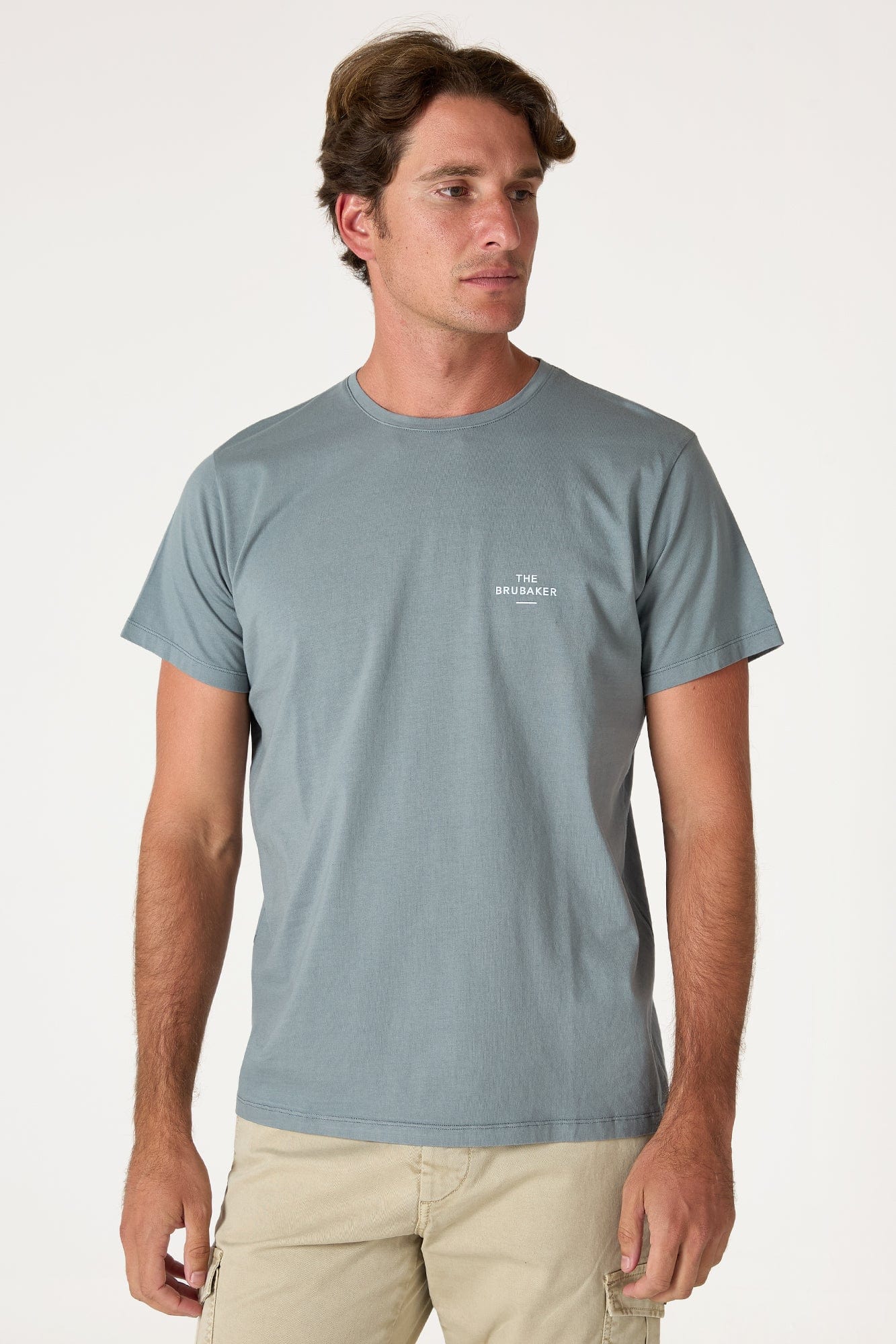 The Cotton T Shirt Azul Pamplona-zoom-4