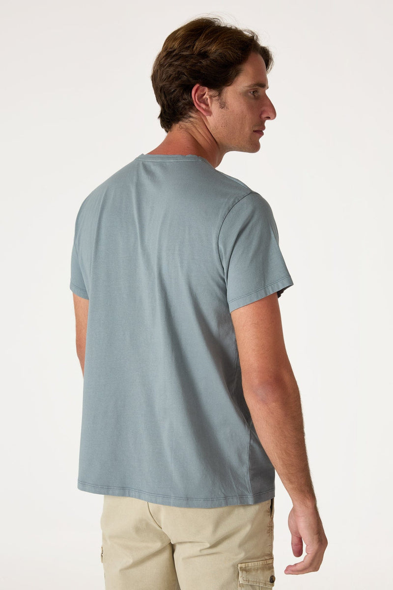 The Cotton T Shirt Azul Pamplona-zoom-