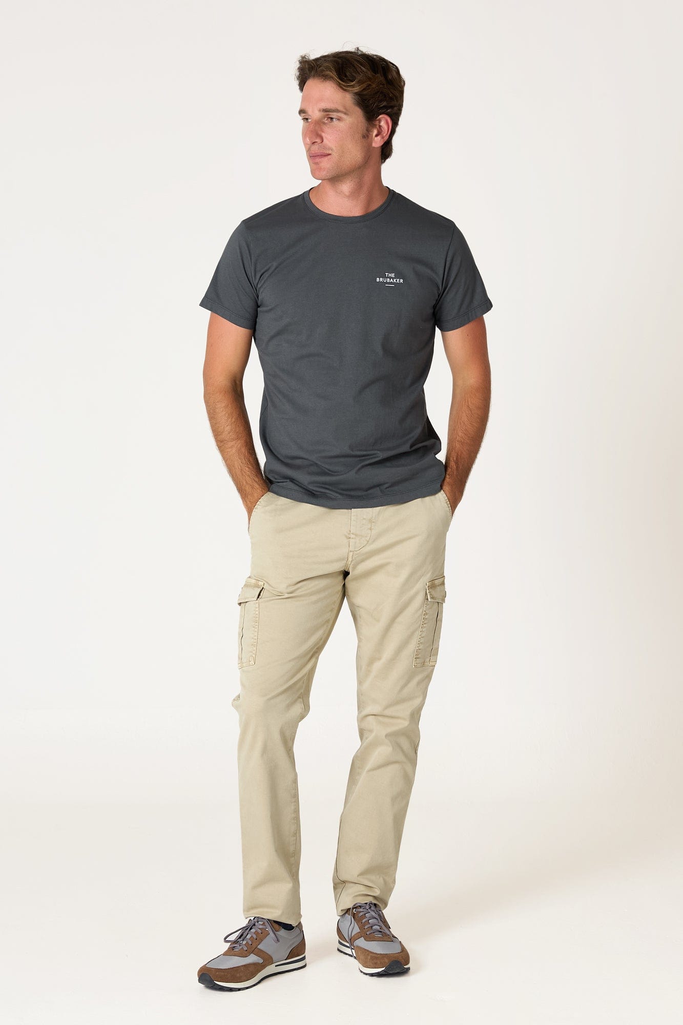 The Cotton T Shirt Gris Palencia-1