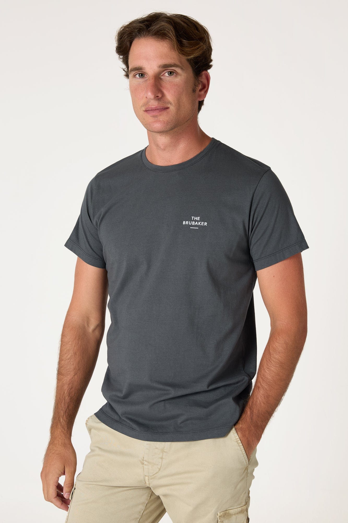 The Cotton T Shirt Gris Palencia-zoom-4